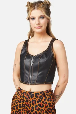 Ablaze Pu Corset