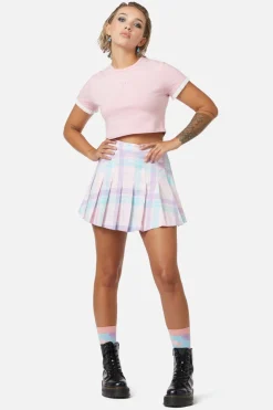 Abyss Tartan Skirt