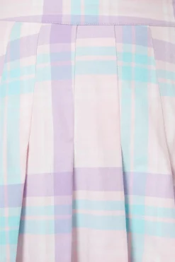 Abyss Tartan Skirt