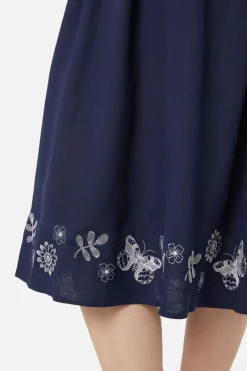 Butterfly Emb Dress