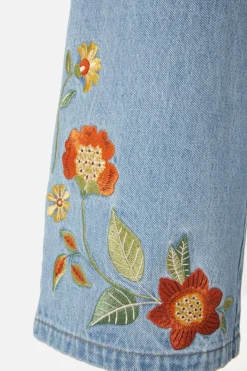 Cami Emb Jean