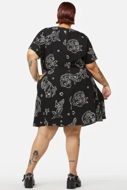 Curve Shadows Dress