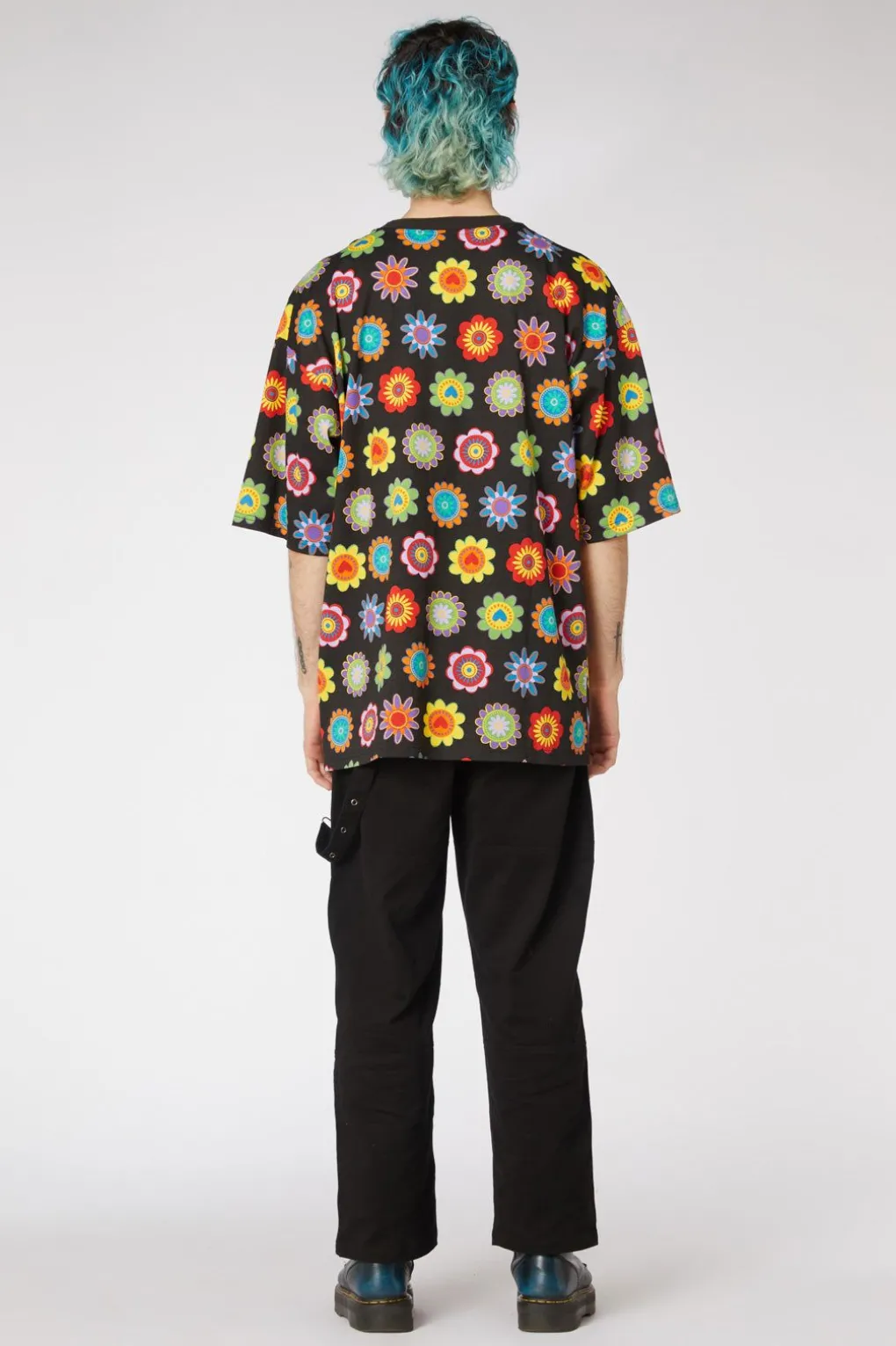 Daisy Oversized Cotton Tee