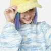 Faux Fur Duck Cap