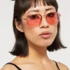 Heart Diamante Sunglasses