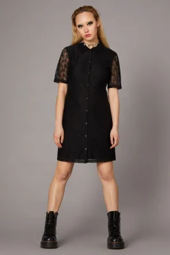 Lace Goth Dress