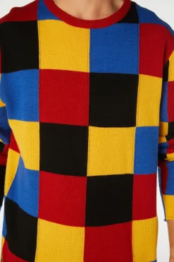 Patch Knit