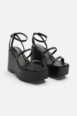 Platform Strappy Heel