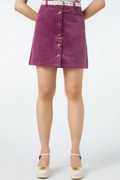 Samantha Cord Skirt