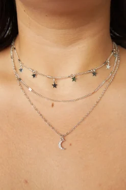 Sparkle Space Necklace Set